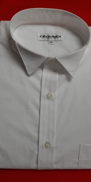 Wing collar shirt